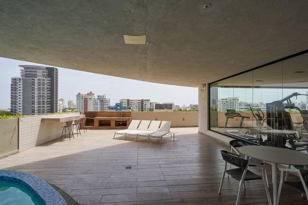 Escape Apartment, Balcony, Pool, Gym & Spa In La Julia Santo Domingo Exterior photo