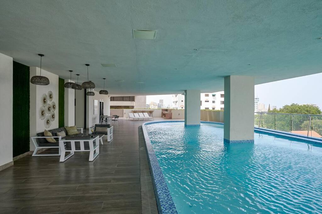 Escape Apartment, Balcony, Pool, Gym & Spa In La Julia Santo Domingo Exterior photo