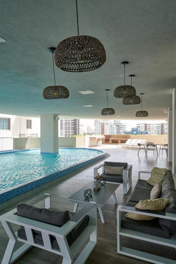 Escape Apartment, Balcony, Pool, Gym & Spa In La Julia Santo Domingo Exterior photo