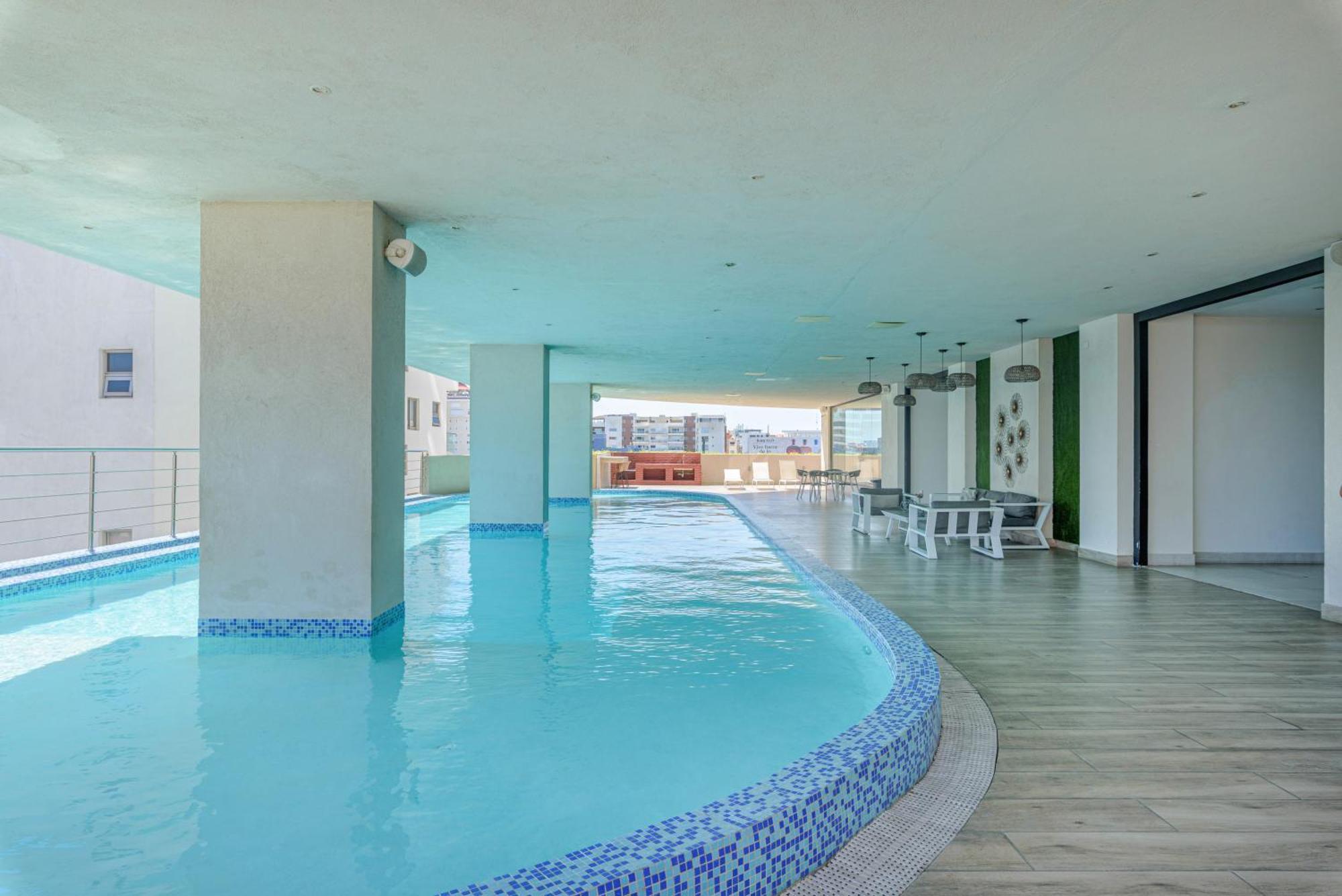 Escape Apartment, Balcony, Pool, Gym & Spa In La Julia Santo Domingo Exterior photo
